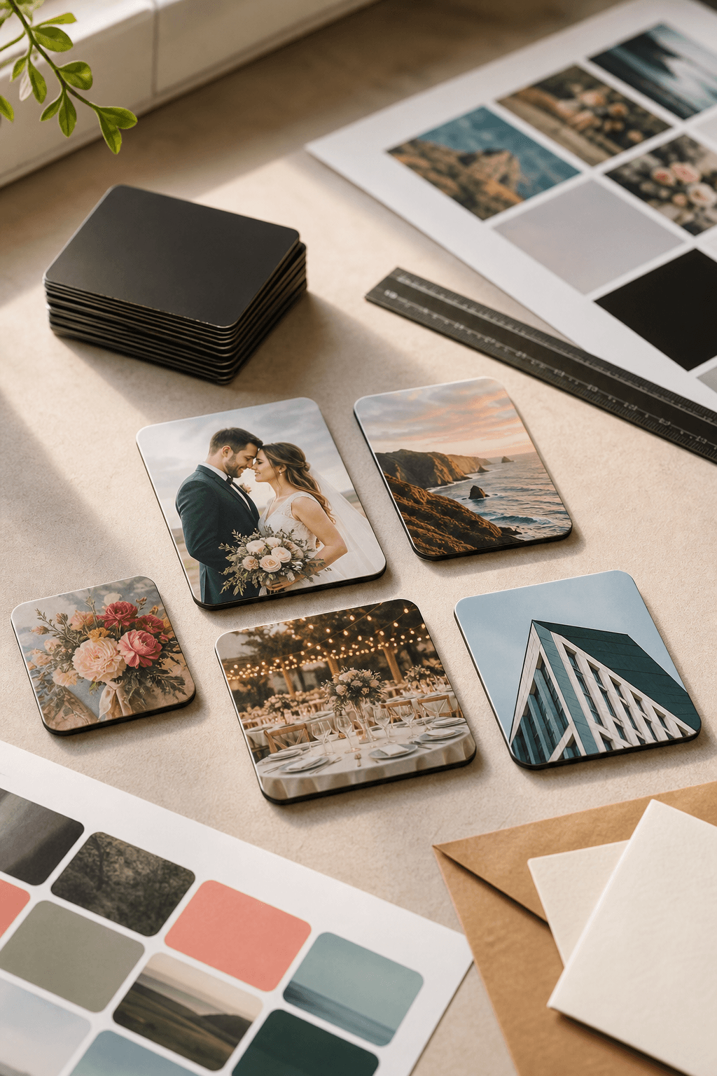 Custom Magnetic Photo Calendars product mockup